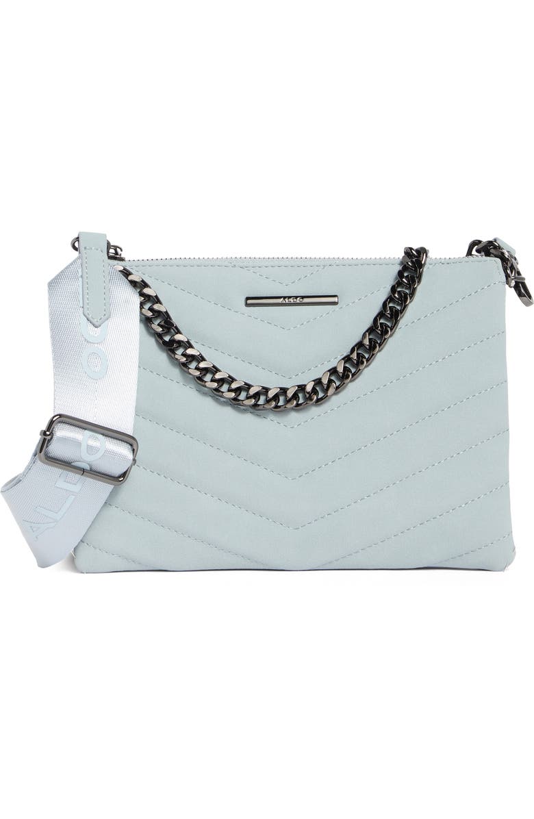 ALDO Alaeteriell Crossbody Bag, Main, color, Dusty Blue