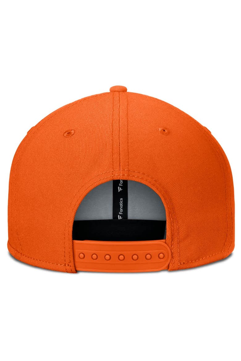 Men's Fanatics Black Anaheim Ducks Fundamental Gino Stack Snapback Hat, Alternate, color, Black