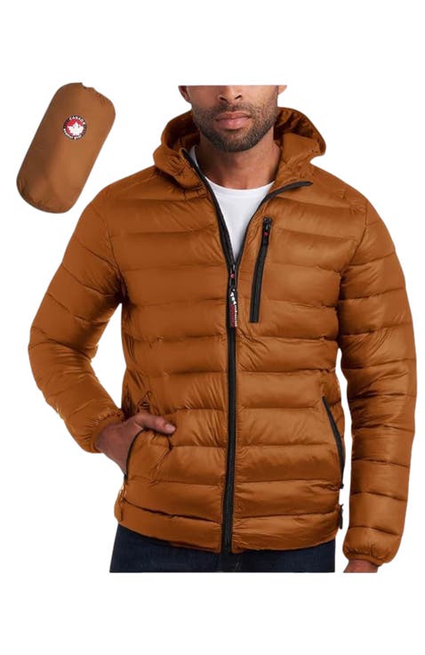 Men
s Packable Puffer Bubble Coat