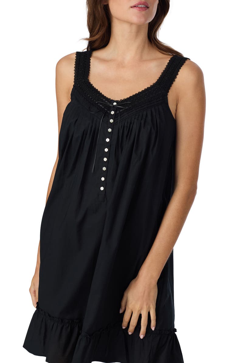 Eileen West Cotton Lawn Nightgown, Alternate, color,