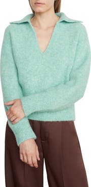 Vince Brushed Collared Sweater