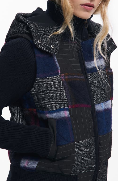 Desigual Women's Detachable Padded Jacket In Black