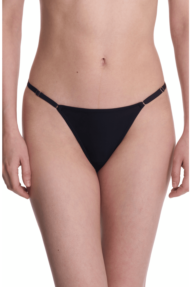 Verge Adjustable String Thong, Main, color, Black