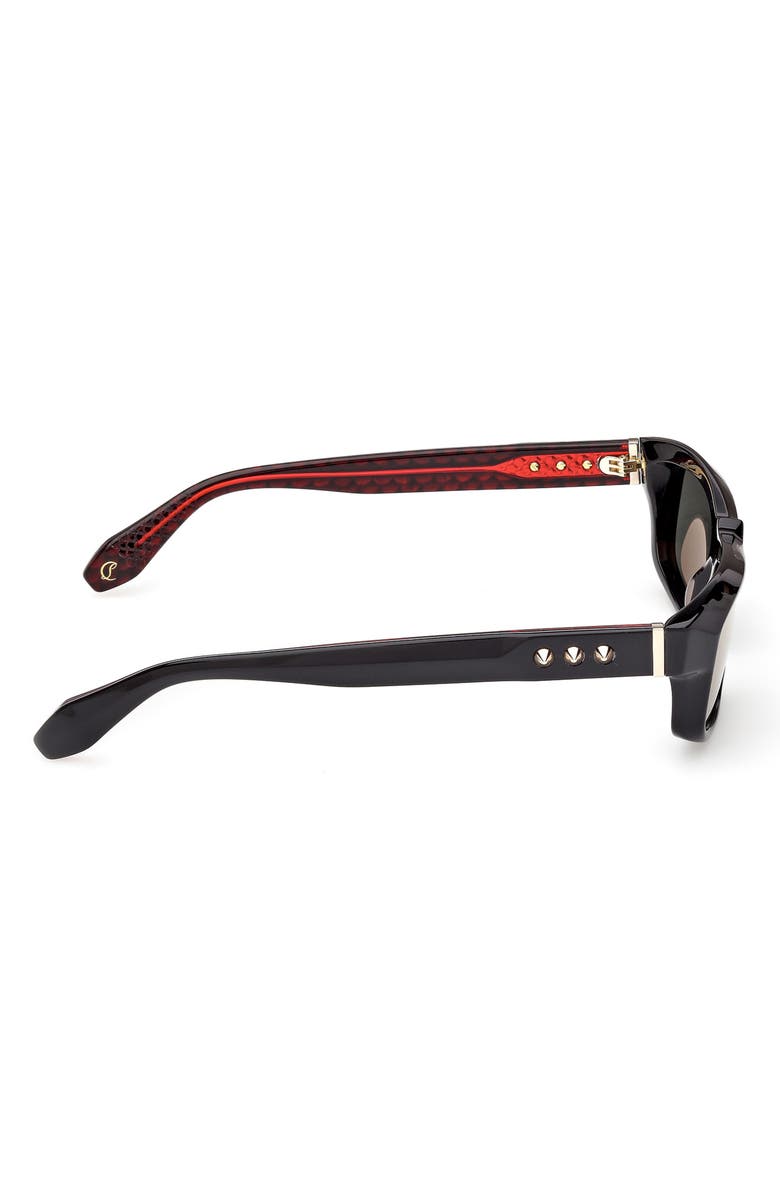 Christian Louboutin 57mm Square Sunglasses, Alternate, color, 