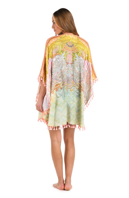 Sunshine 79 Dreamland Tassel Trim Cover-up In Yellow
