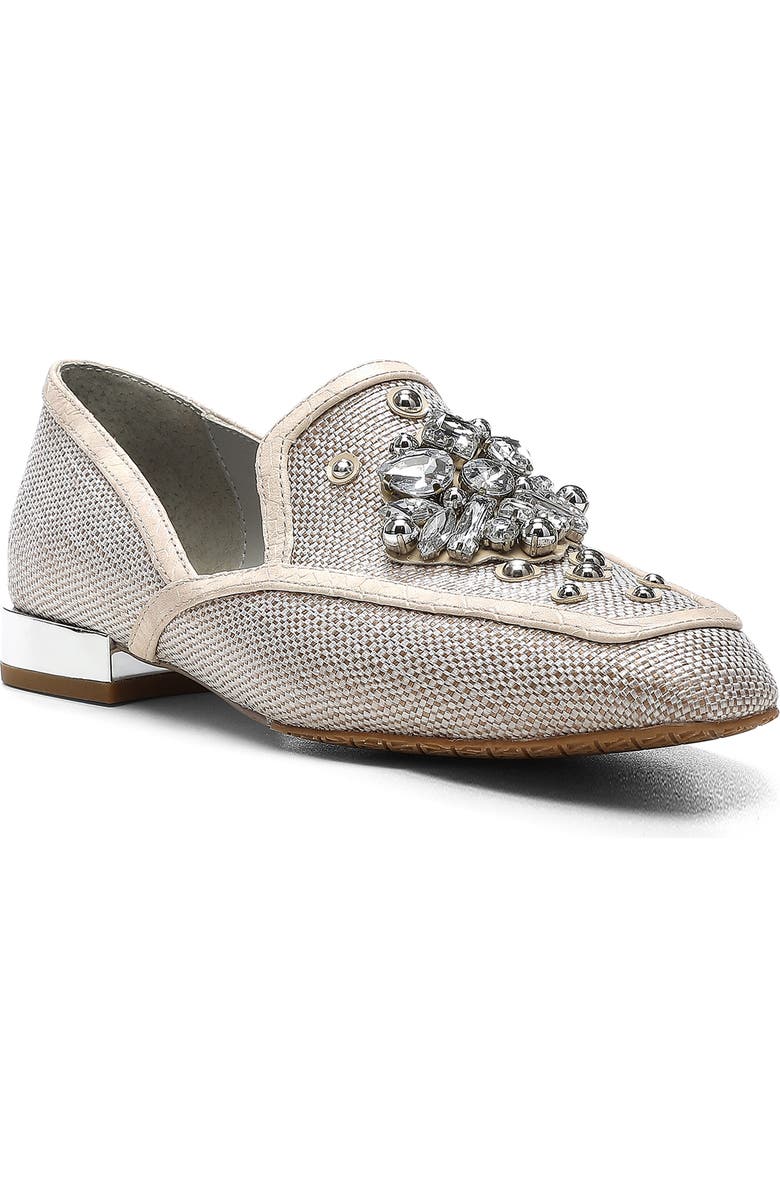 Donald Pliner Rezza Rhinestone Loafer, Main, color,