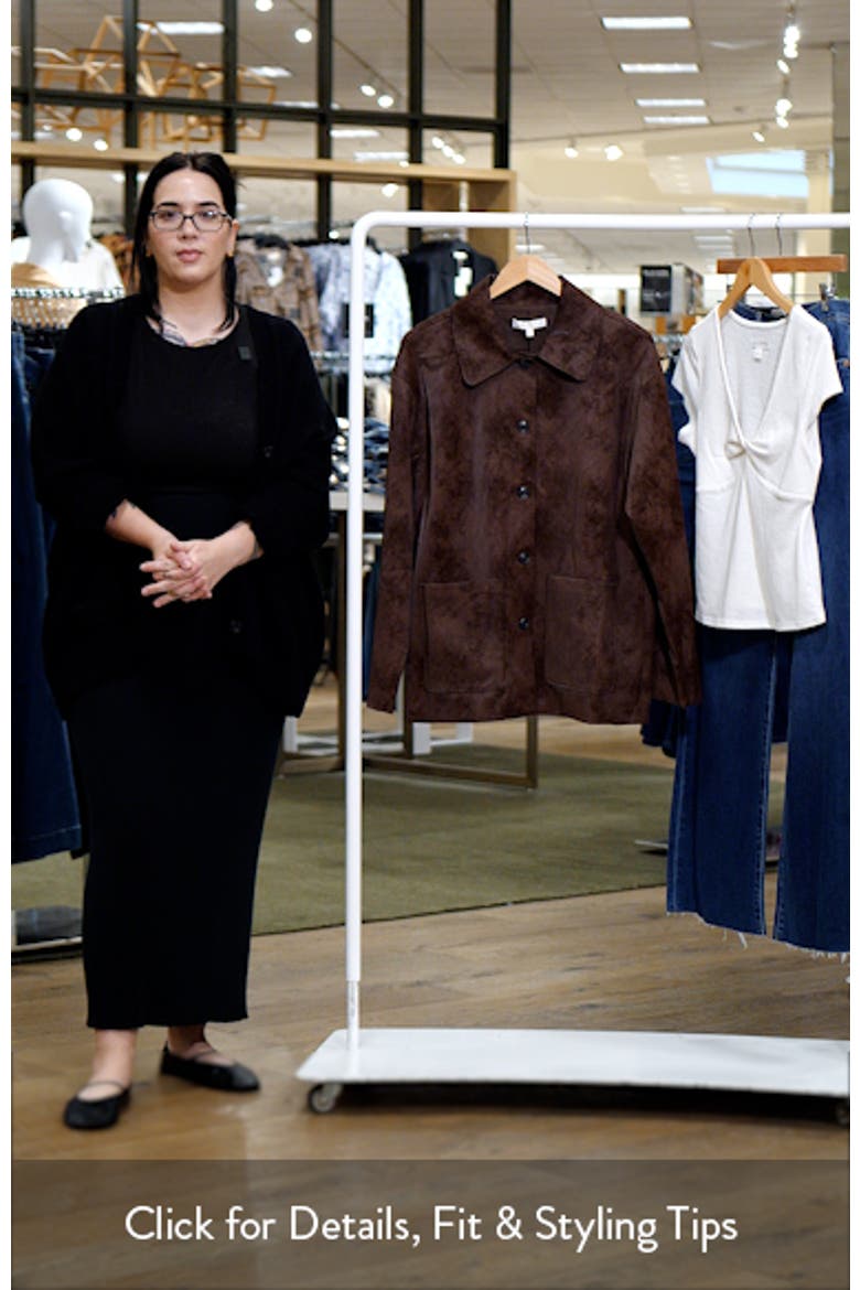 Rita Faux Suede Jacket video