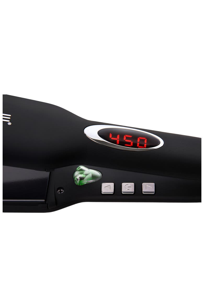 Megastar X Flat Iron  1.75-inch Tourmaline Hair Straightener, Alternate, color, Black/ RoseGold