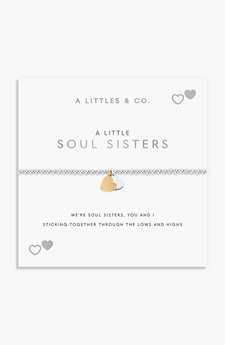A Littles & Co A Little 'Soul Sisters' Bracelet, Alternate, color, Metallic Silver