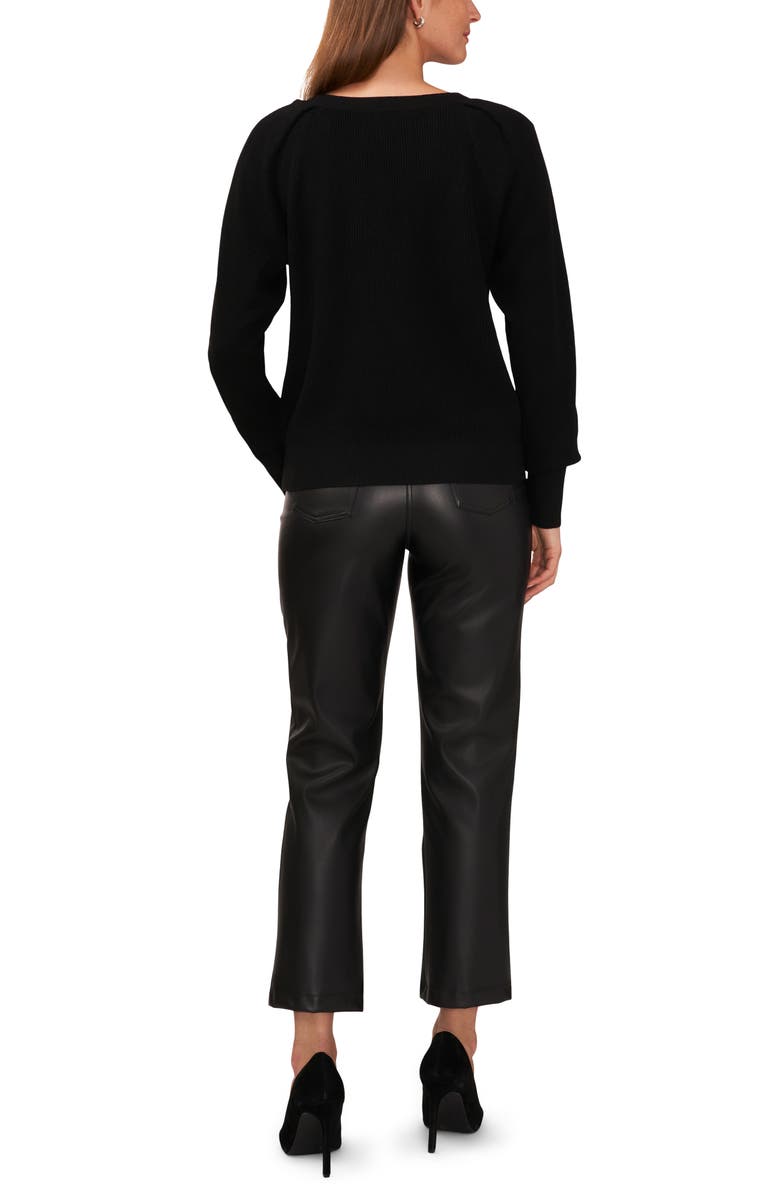 Halogen<sup>®</sup> Raglan Rib Sweater, Alternate, color,