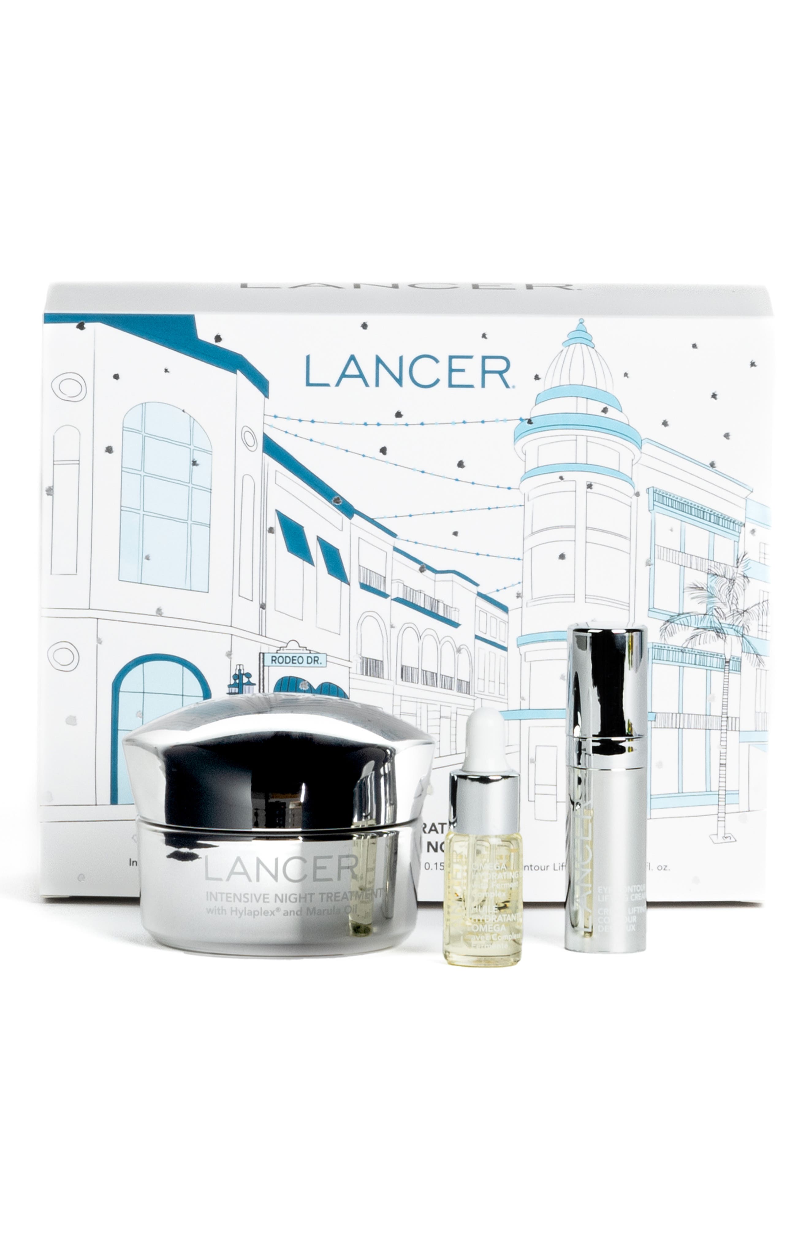 LANCER Skincare Overnight Hydration Trio $189 Value in None 
