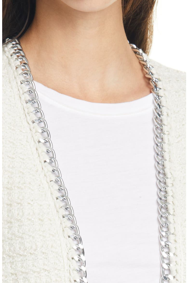 Eloda Cardigan, Alternate, color, WHITE
