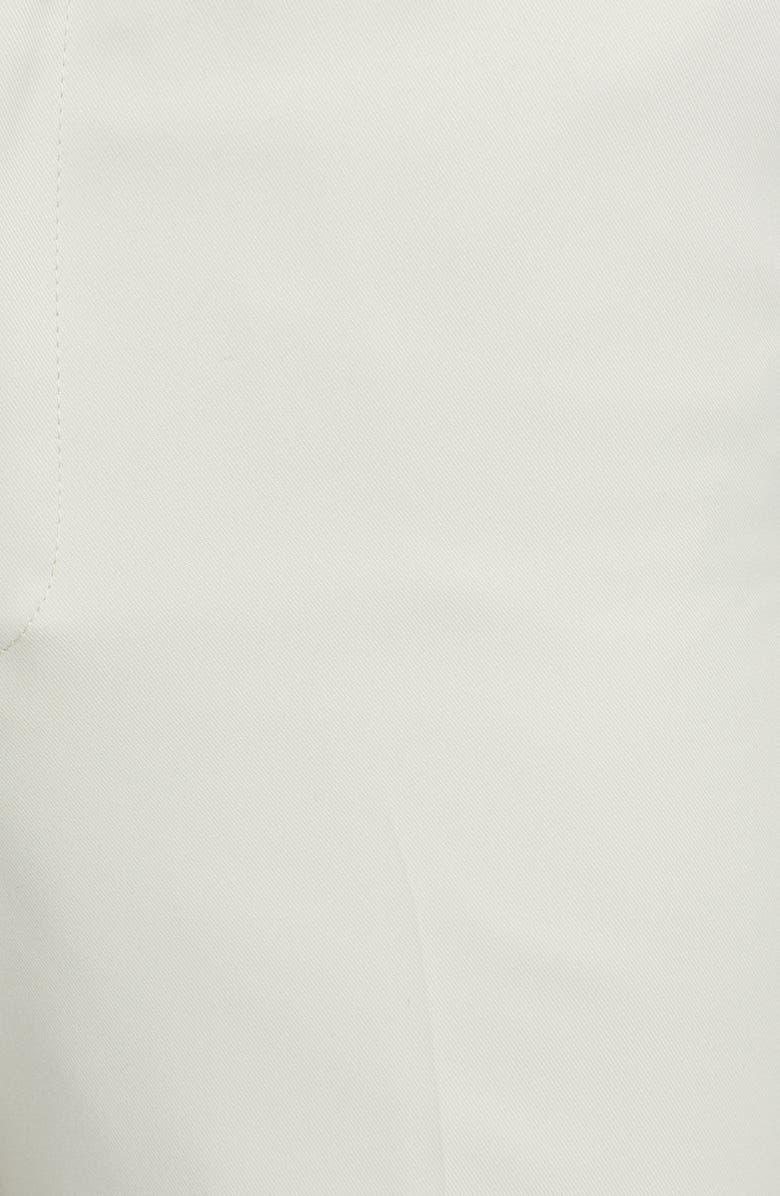 Berle Classic Fit Flat Front Microfiber Performance Trousers, Alternate, color, Stone