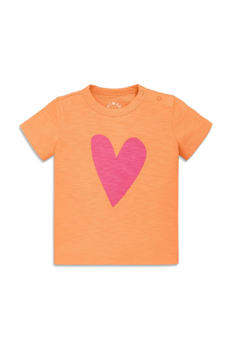 Baby Heart Tee, Main, color, Goldfish Heart
