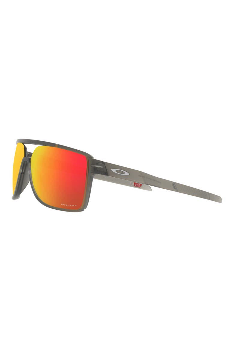 Castel 63mm Prizm™ Oversize Rectangular Sunglasses, Alternate, color, SMOKE
