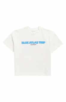 Kids' Blue Atlas Trip Graphic T-Shirt