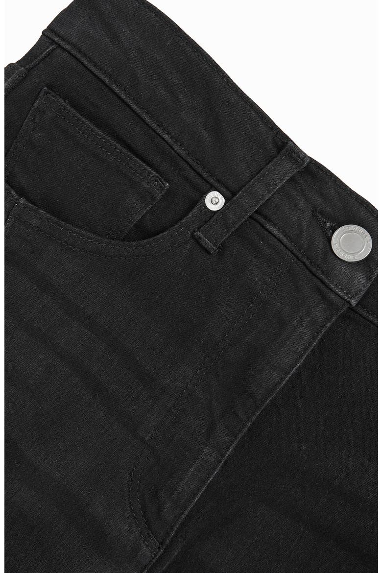 Heather Wide Leg Jeans, Alternate, color, BLACK
