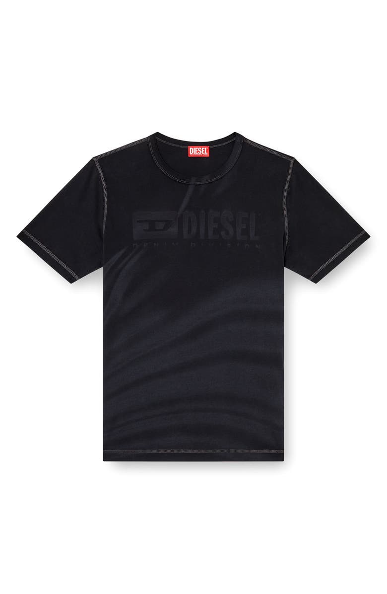 DIESEL<sup
®</sup
 T-Adjust-R13 Oversize Graphic T-Shirt, Alternate, color, Deep/ Black