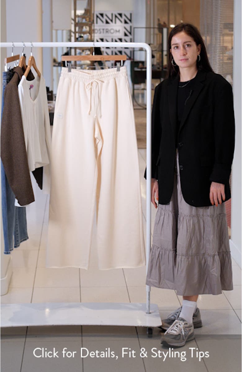 Wide Leg Sweatpants, sales video thumbnail