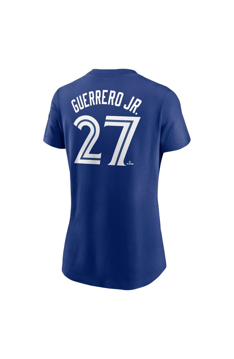 Nike Women's Nike Vladimir Guerrero Jr. Royal Toronto Blue Jays Fuse Name & Number T-Shirt, Alternate, color, Royal