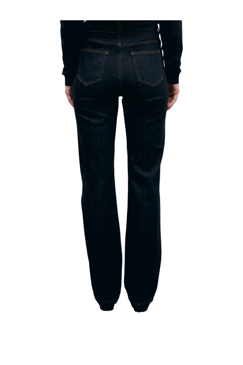 Ivana High Rise Flared Jeans, Alternate, color, Black