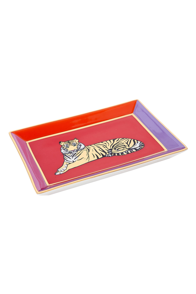 Safari Rectangle Tray, Alternate, color, Orange