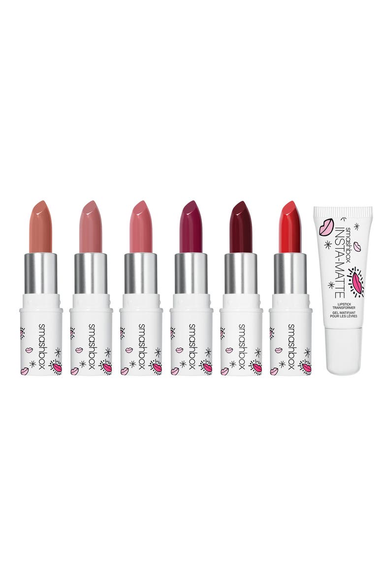 Drawn In, Decked Out Be Legendary Lipstick & Mattifier Set, Alternate, color, NO COLOR