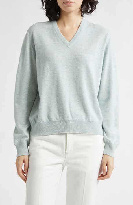 Lunan Cashmere V-Neck Sweater