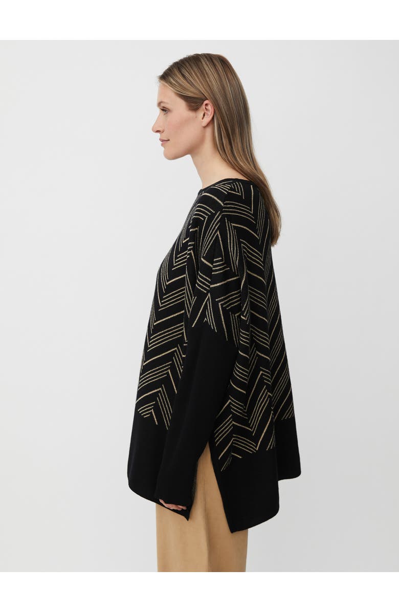 Masai Copenhagen MaFeluca Long Sleeve Loose Fit Jumper, Alternate, color, Black