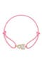 Cubic Zirconia Corded Slider Bracelet
