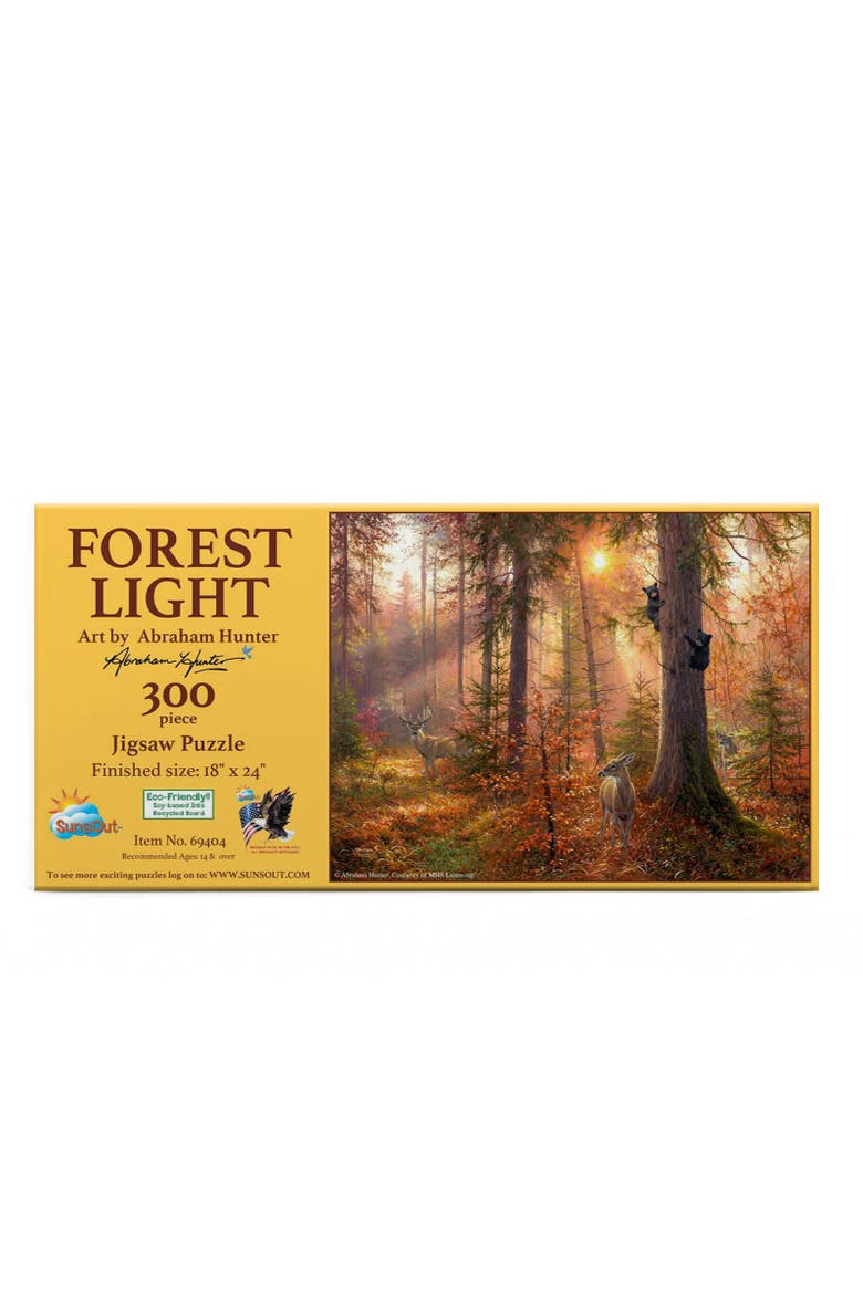 Forest Light 300 piece Jigsaw Puzzle for Adults, Alternate, color, Multicolor