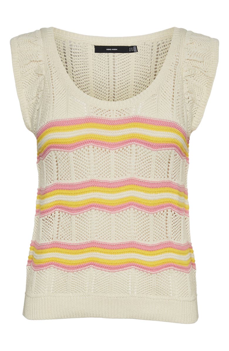 VERO MODA Mina Crochet Sweater, Alternate, color,
