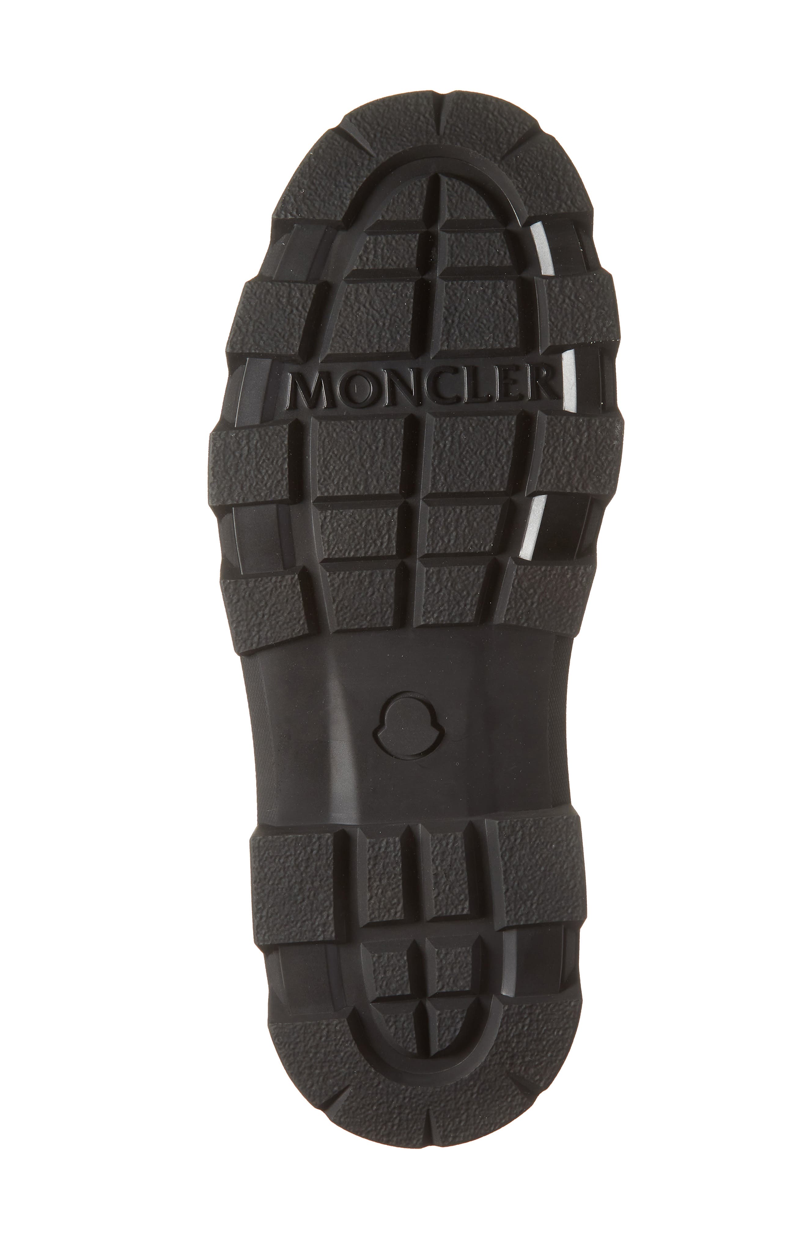 Moncler Aurea Lug Chelsea Boot, Alternate, color, Black