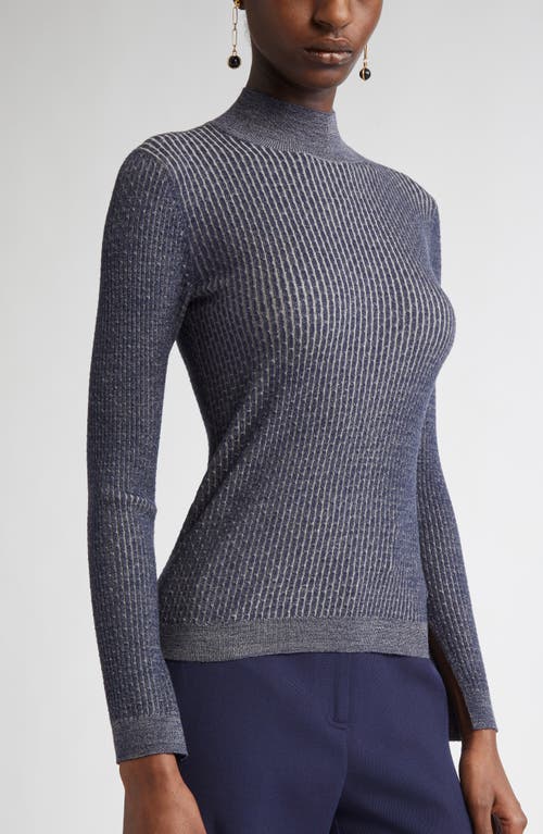 St John St. John Collection Vanis Fine Guage Cable Stitch Sweater