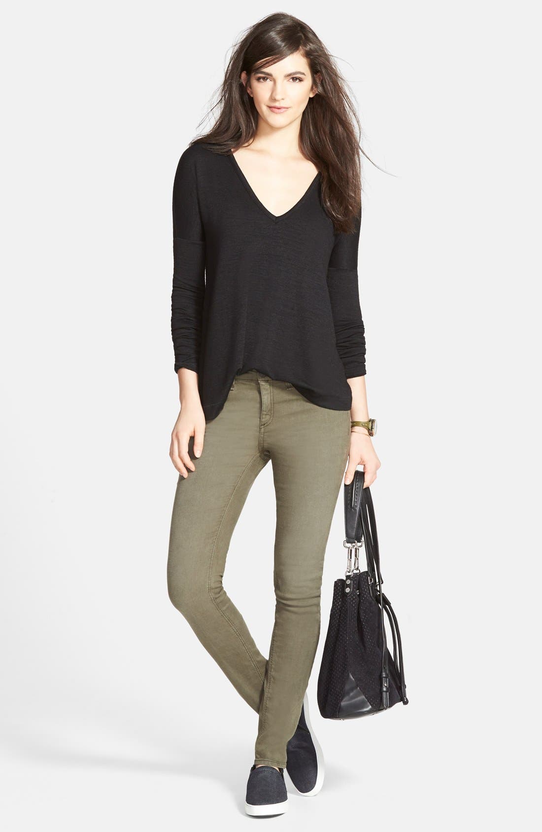 rag & bone 'Kent' Slip-On Sneaker, Alternate, color, 