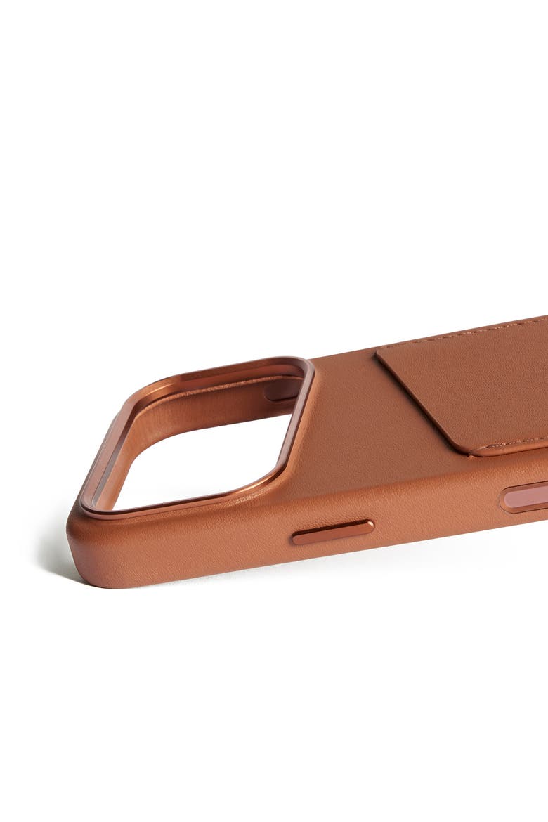 Full Leather Wallet Case for iPhone 17 Pro, Alternate, color, Tan