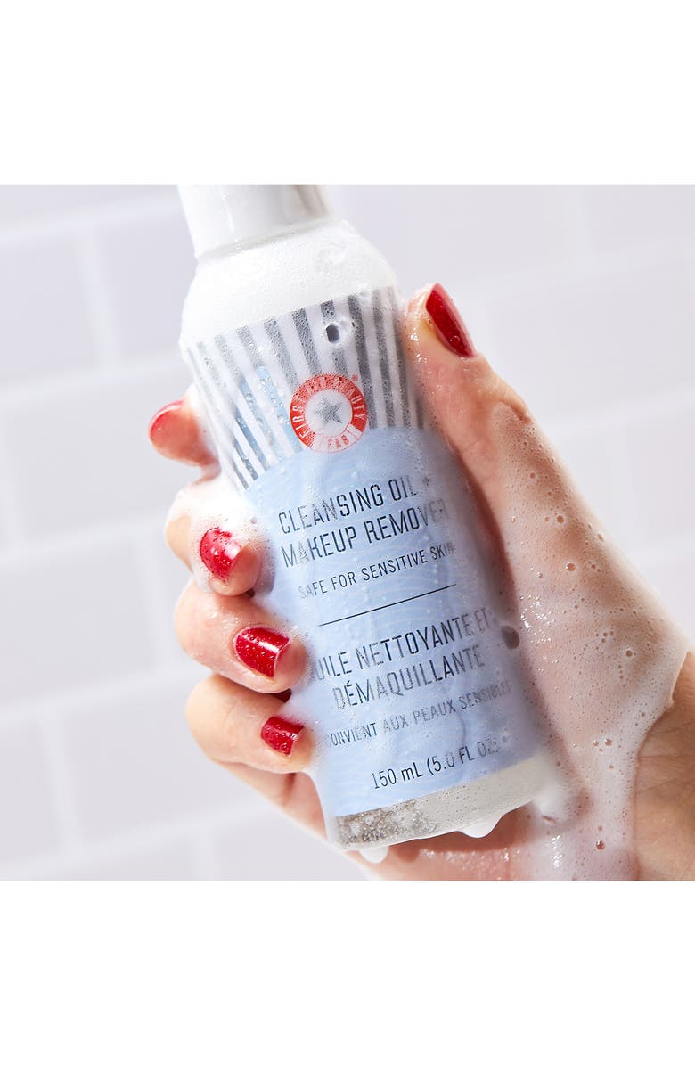 First Aid Beauty 2-in-1 Cleansing Oil & Makeup Remover, Alternate, color,