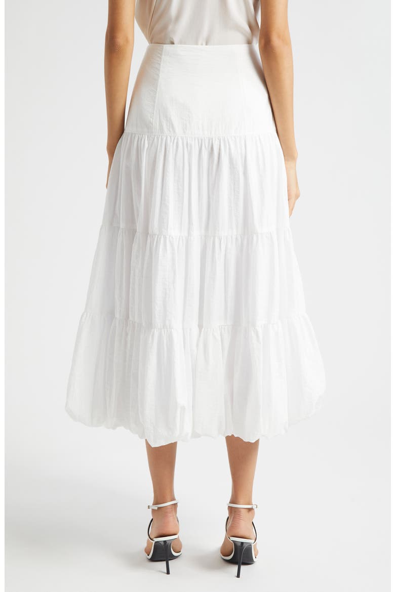 Pyper Tiered Bubble Skirt, Alternate, color, WHITE