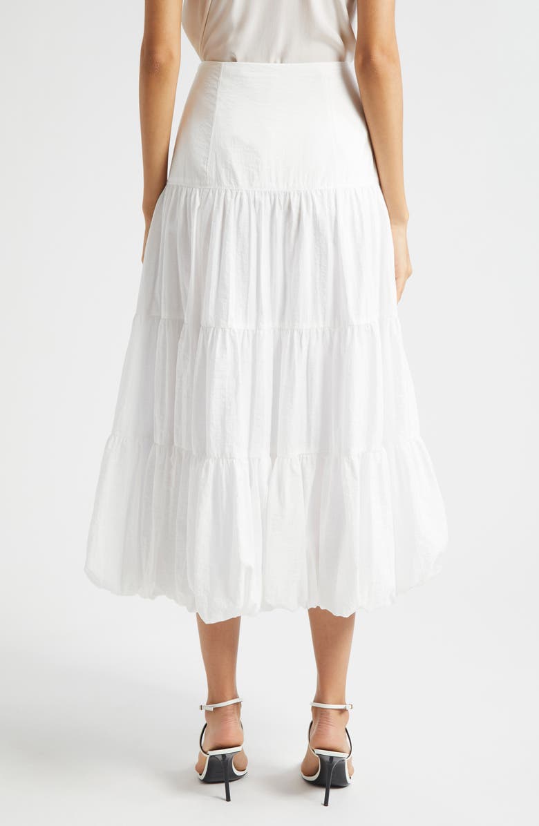 Cinq à Sept Pyper Tiered Bubble Skirt, Alternate, color, White
