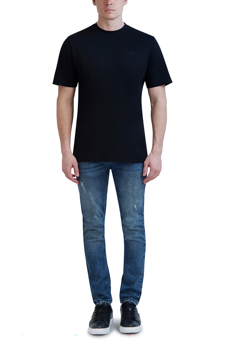 KARL LAGERFELD PARIS Logo Cotton T-Shirt, Alternate, color,