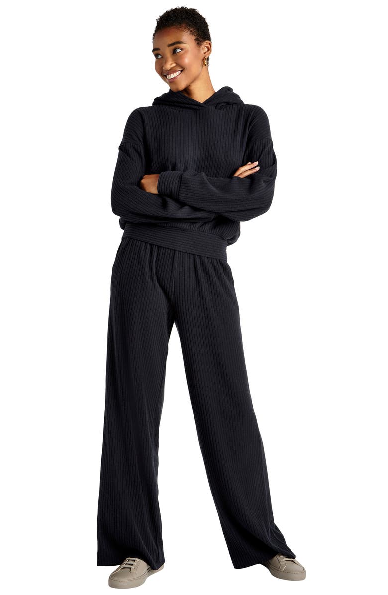 Splendid London Rib Wide Leg Pants, Alternate, color,