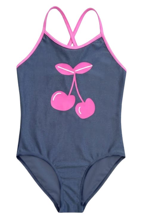 Kids' Strappy One-Piece Swimsuit