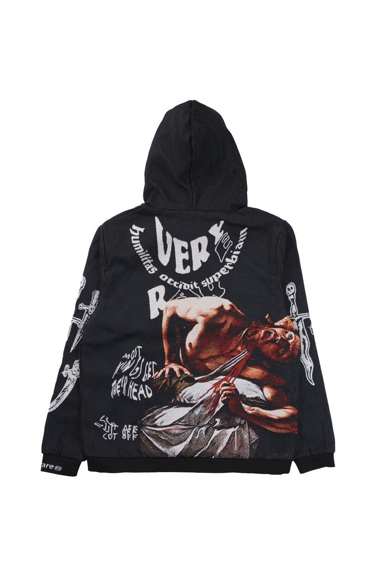 Antihero Judith Crewneck Hoodie, Alternate, color, BLACK