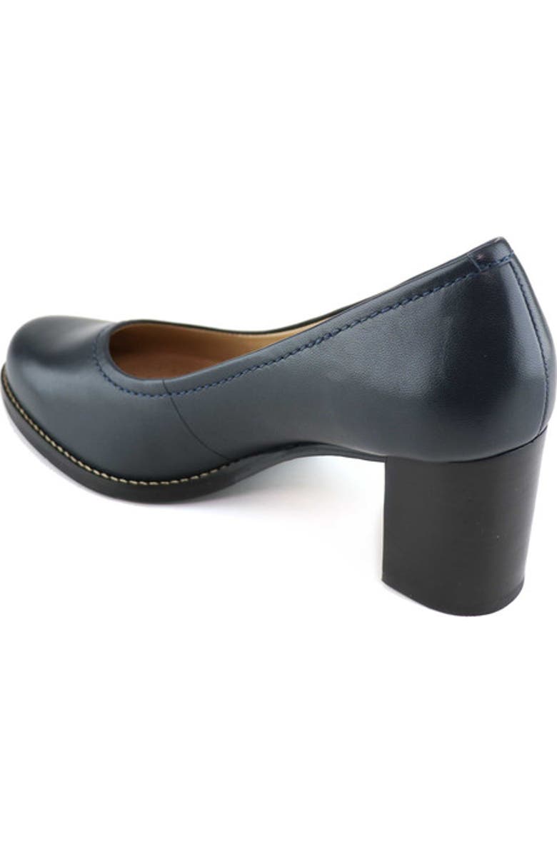 Marc Joseph New York NYC Leather Pump, Alternate, color, Navy Napa