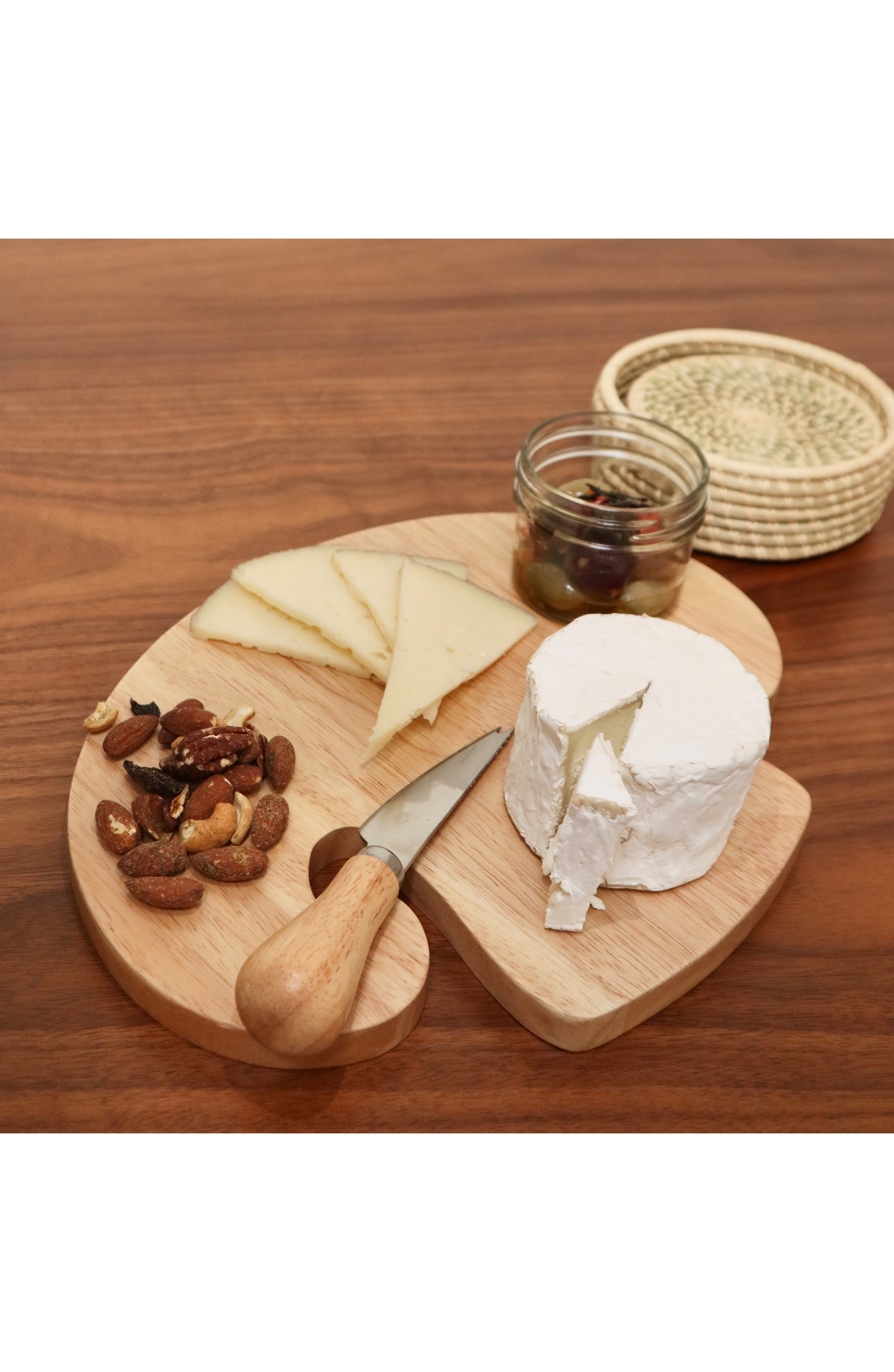 Kikkerland Design Mushroom Cutting Board & Knife Set | Nordstromrack