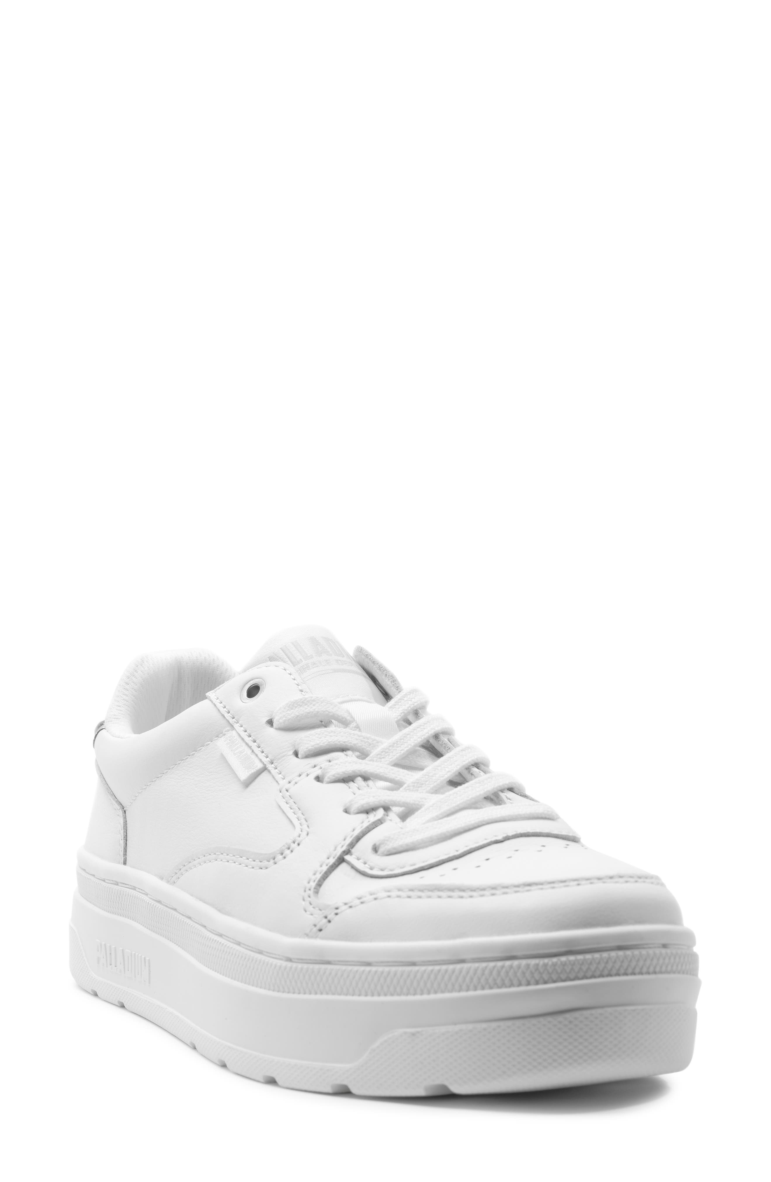 Palladium Pallasphalt Platform Sneaker, Main, color, Star White