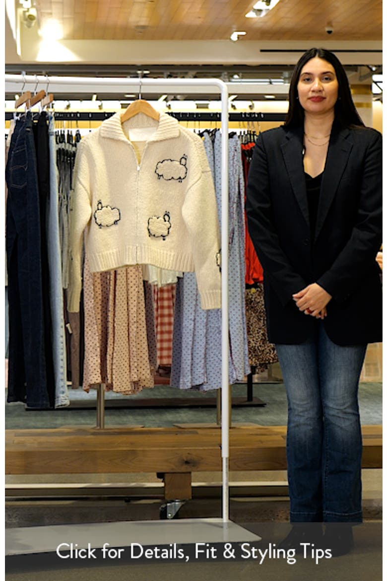 The Raquette Crop Cardigan video