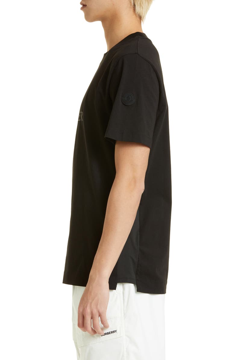 Moncler Logo Graphic Tee, Alternate, color, 