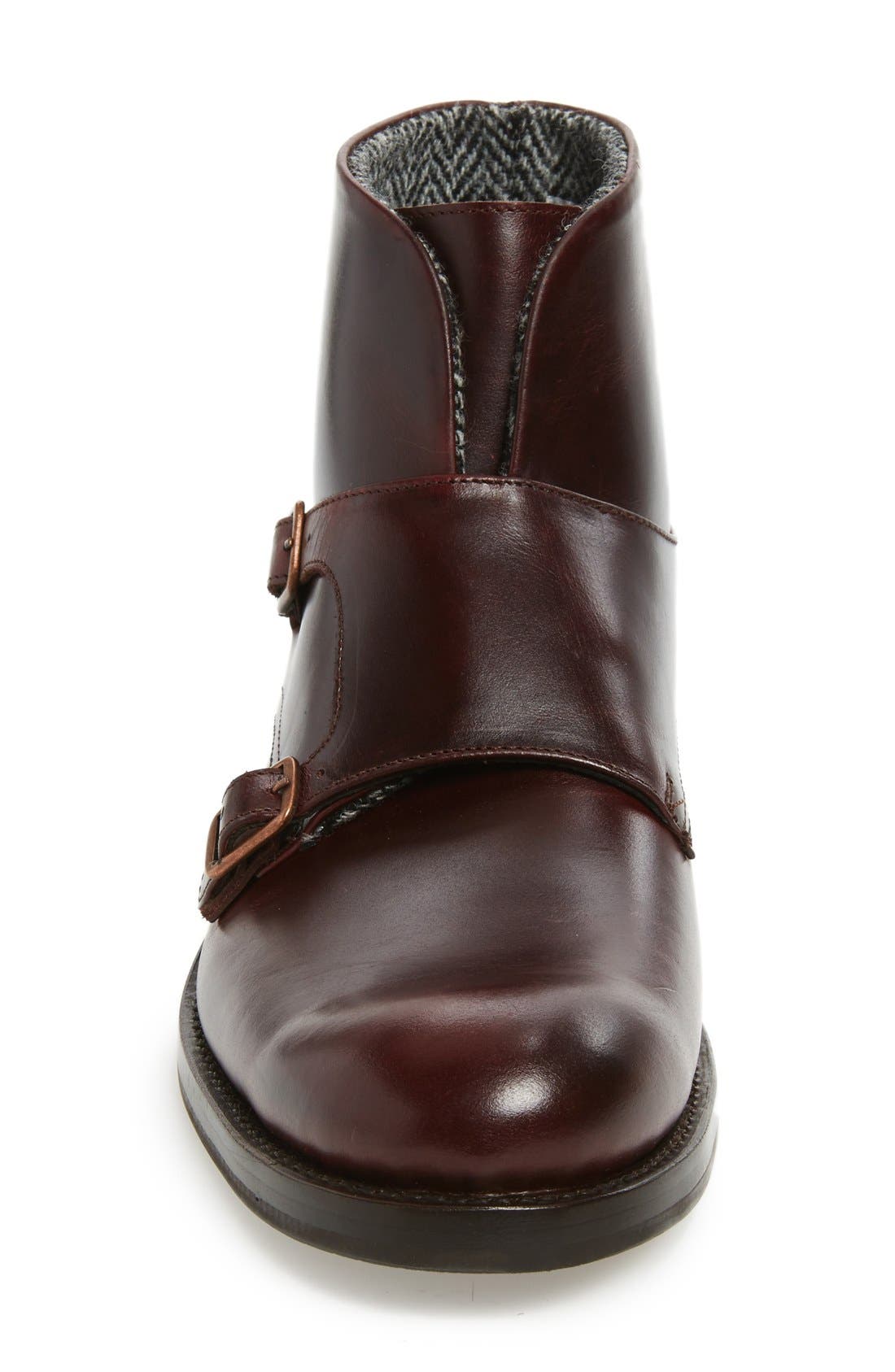 Wolverine Myles Double Monk Strap Boot, Alternate, color, 