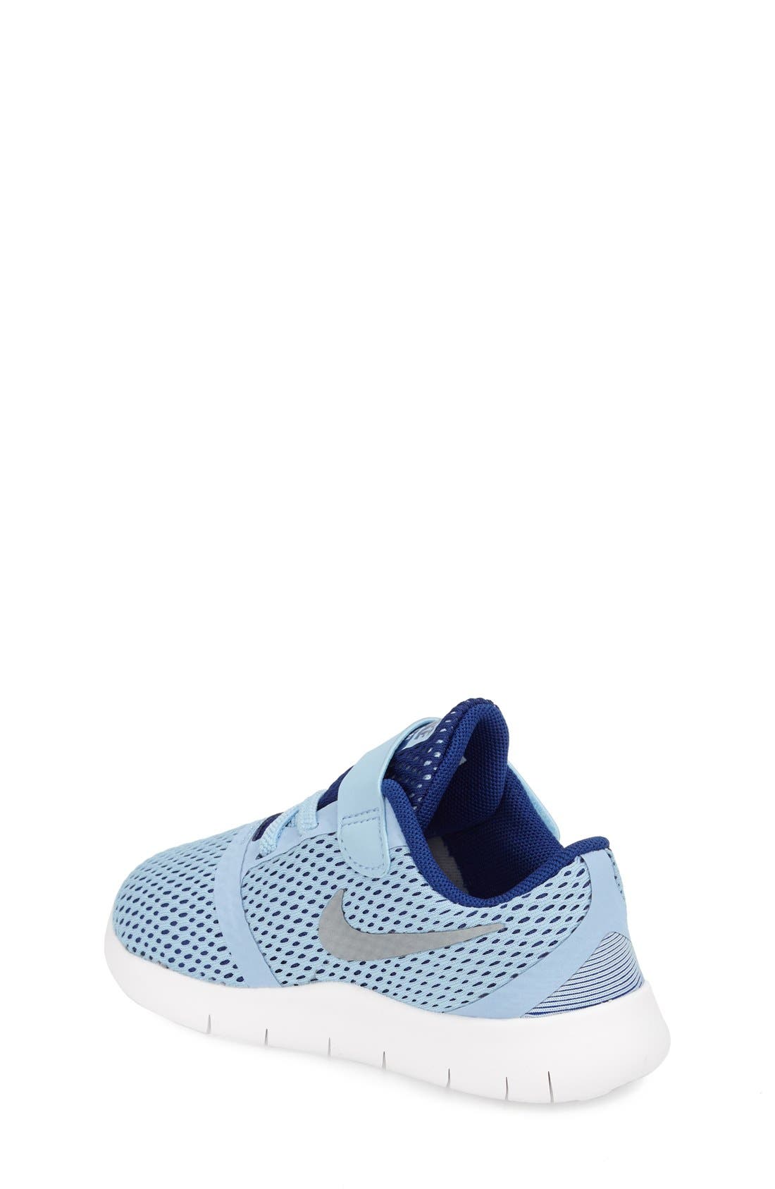 Free RN Sneaker, Alternate, color, BLUE CAP/ METALLIC SILVER